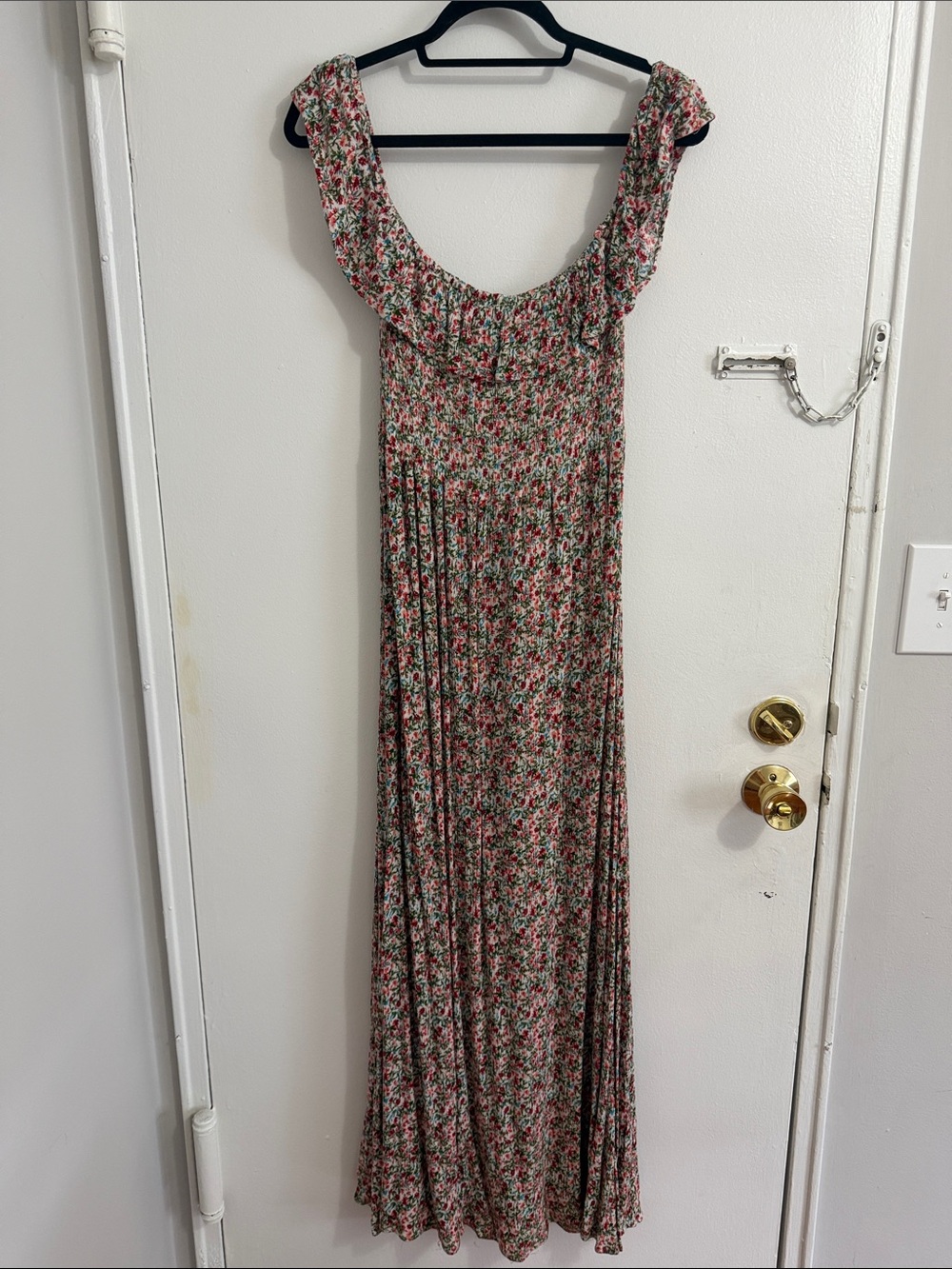 Floral Smocked Maxi Dress